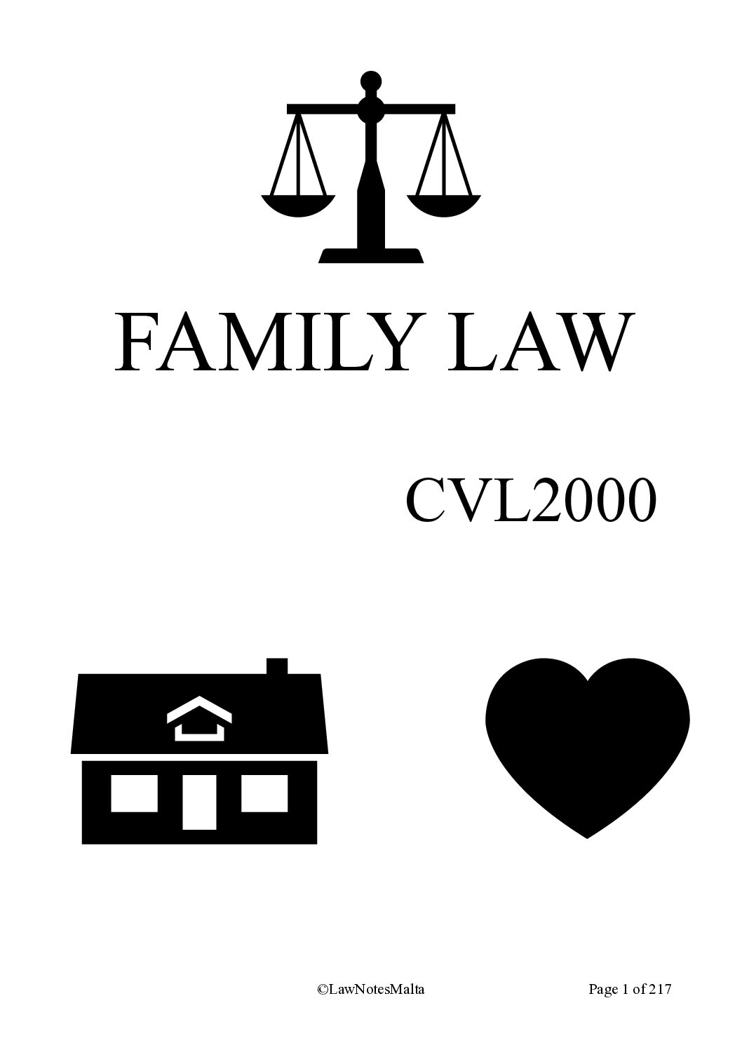 Family Law CVL2000